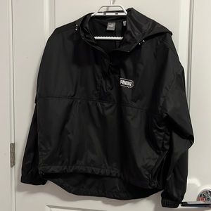 Puma half zip windbreaker